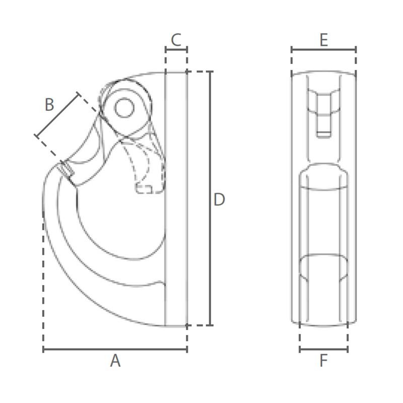 Dimension Crochet a souder HR