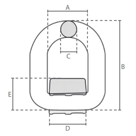 Weld on transporting ring