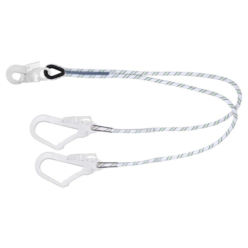 Longe fourche en corde toronnée 1,5 m