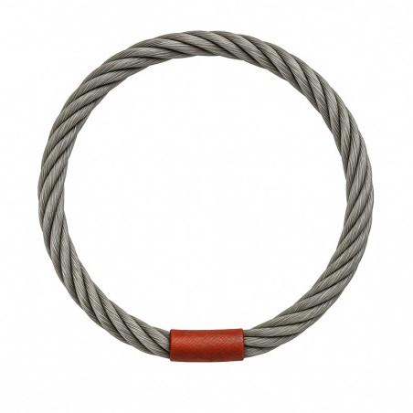 Grelin / élingue câble acier sans fin