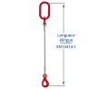 1-Leg Wire Rope Sling : SAS Deal