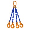 G100 4-Leg Chain Sling with Self-Locking Hook