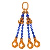 G100 4-Leg Chain Sling with Self-Locking Hook and Shortening Clutch