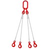 4-legs wire rope sling  : Sas Deal Levage