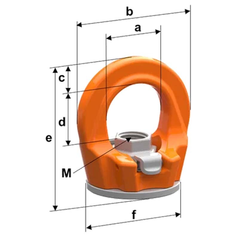 Pewag winner profilift lifting point PLGW-SN Gamma