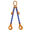 G100 2-Leg Chain Sling with Self-Locking Hook and shortener