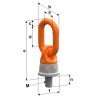 Pewag Delta PLDW swivel lifting point