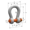 Pewag Heavy Load Bow Shackle D Line