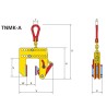 Non-marking vertical lifting clamp