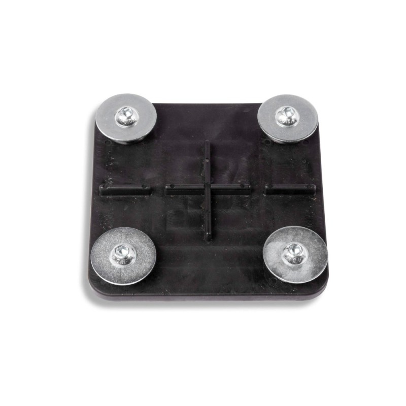 Double ground protection mat connector