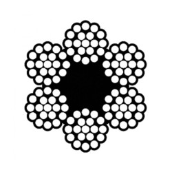 Galvanized 6×19 Steel Wire Rope –Standard use