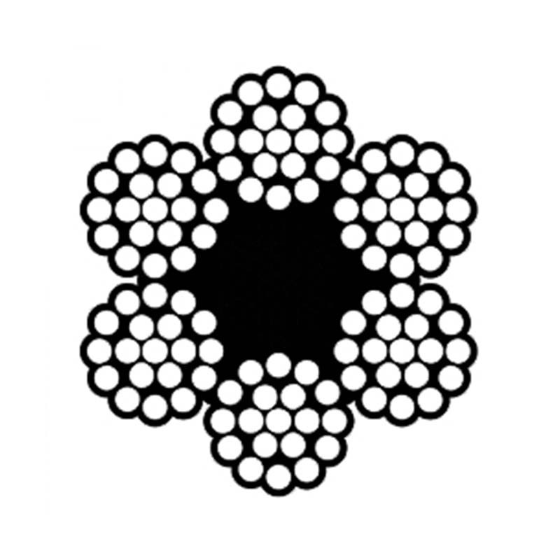 Galvanized 6×19 Steel Wire Rope –Standard use