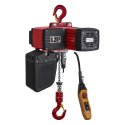Electric chain hoist, 250 kg capacity