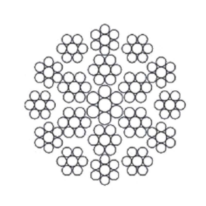 Rotation Resistant Rope for Construction Crane