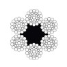 Câble acier 6×36 galvanisé – Utilisation standard