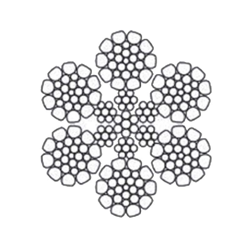 Galvanized 6×19 Steel Wire Rope –Intensive use