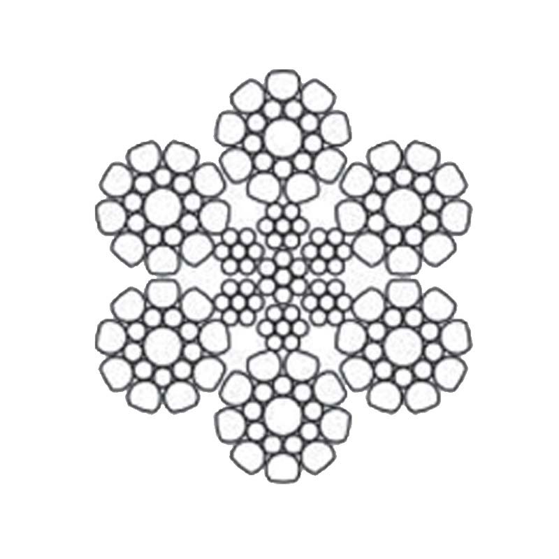 Galvanized 6×19 Steel Wire Rope –Intensive use