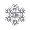 Galvanized 6×19 Steel Wire Rope –Intensive use