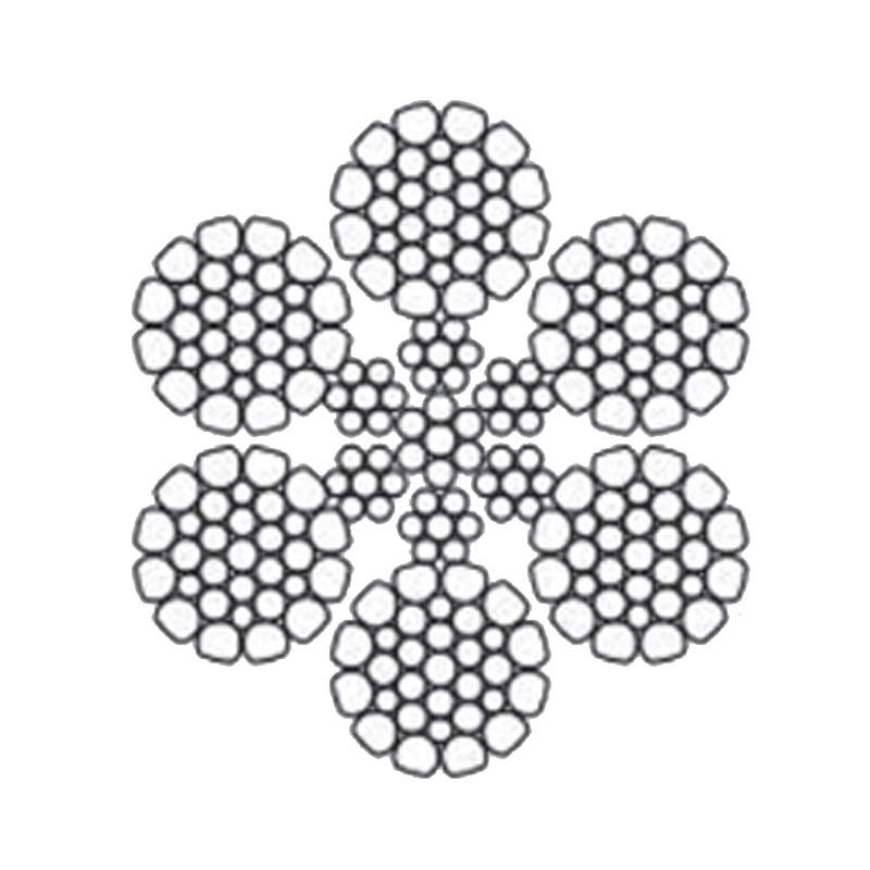 Galvanized 6×19 Steel Wire Rope –Intensive use
