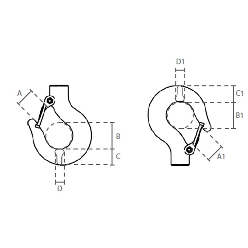 Electric chain hoist, 2 000 kg Working Load Limit