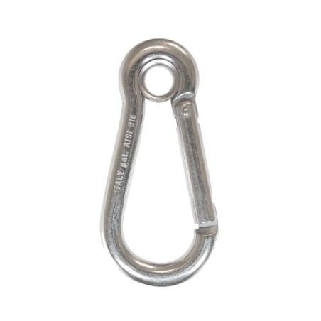 Mousqueton pompier Inox