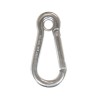 Stainless Steel Carabiner with ring
