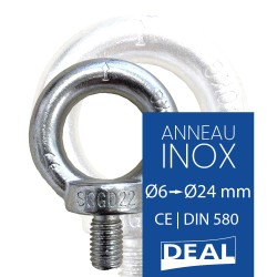 Male Stainless Steel Lifting Eye