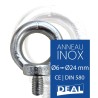 Male Stainless Steel Lifting Eye
