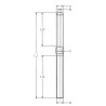 Stainless steel swage stud Ø to Ø6 mm | Marine Equipment Marseille