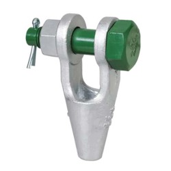 Green Pin Open Spelter Socket BN G-6422 | For Wire Rope Ø6 to 42 mm