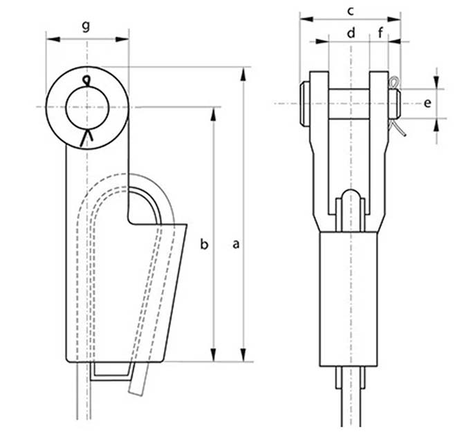 Dimensions boite à coin G6413